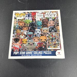 Pop! Star Wars Collage Puzzle 1000 Piece Complete Sealed Unopened New